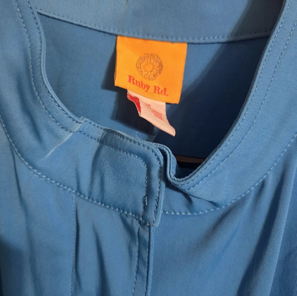 NWT Ruby Road Turquise Blue Women's Dress Jacket - Picture 5 of 5